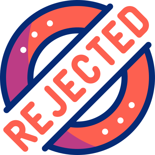 Deposit is declined by the bank