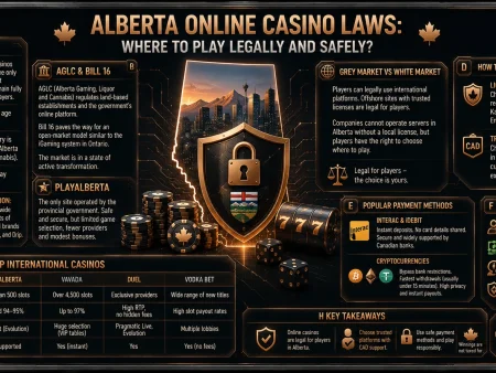 Alberta Online Casino Laws 2026: Where to Play Legally and Safely?
