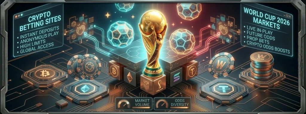 Crypto Betting Sites for World Cup 2026